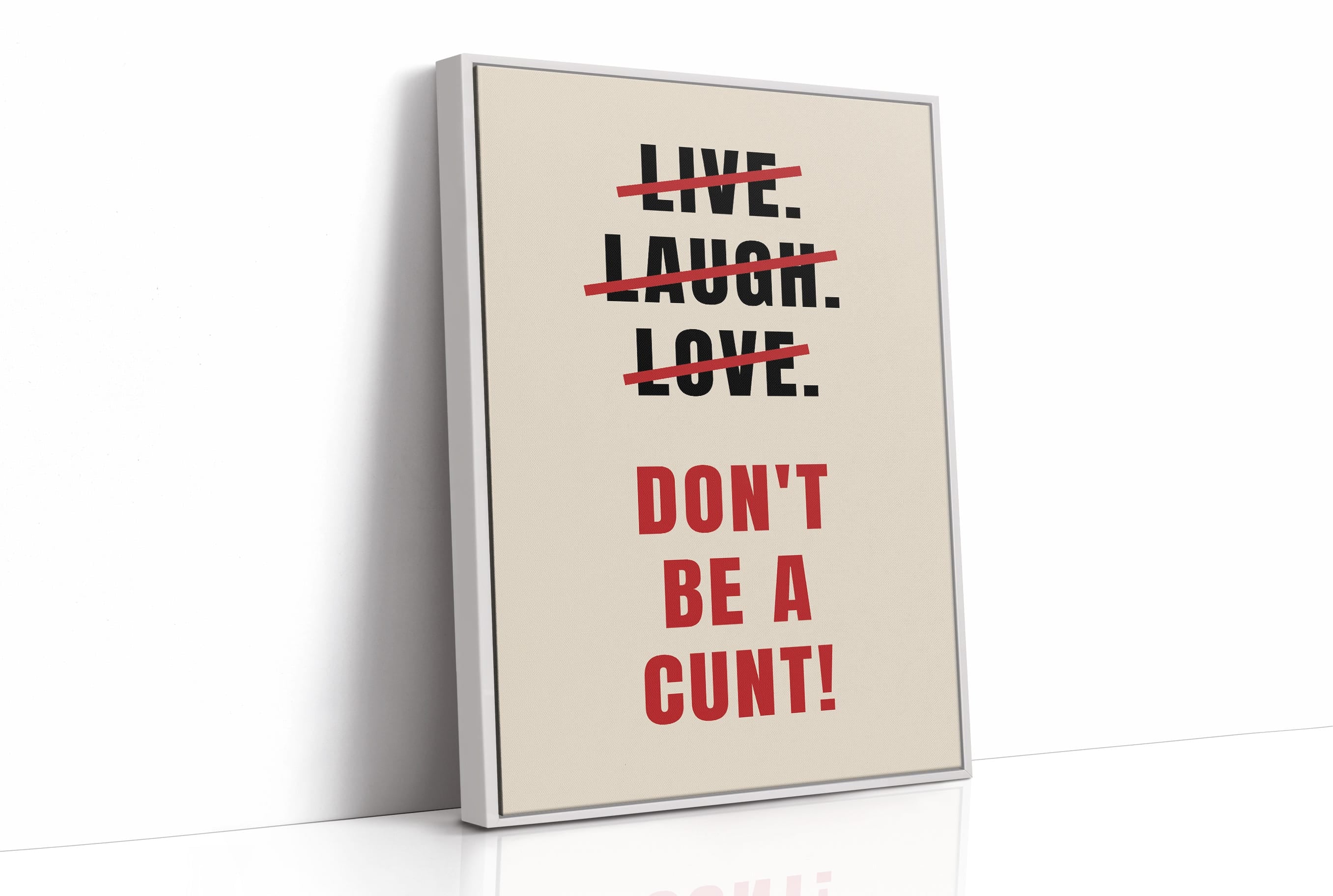 The Real Golden Rule: Red Strikethrough Edition