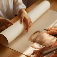 Read Between The Latte Lines, rolled matte poster print