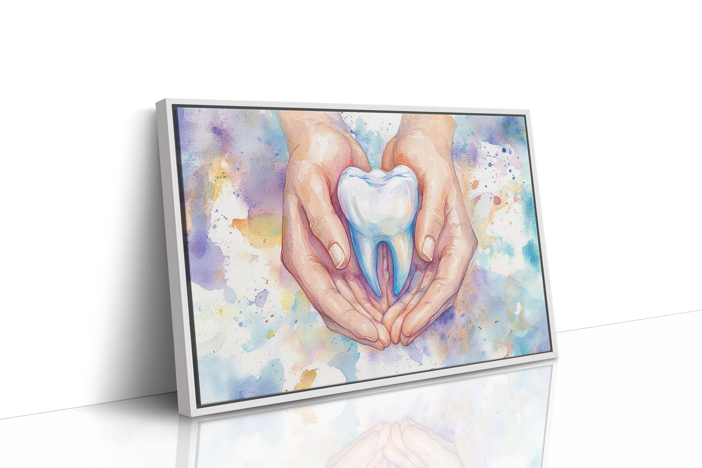 Gentle Hands Hold Healing Light
