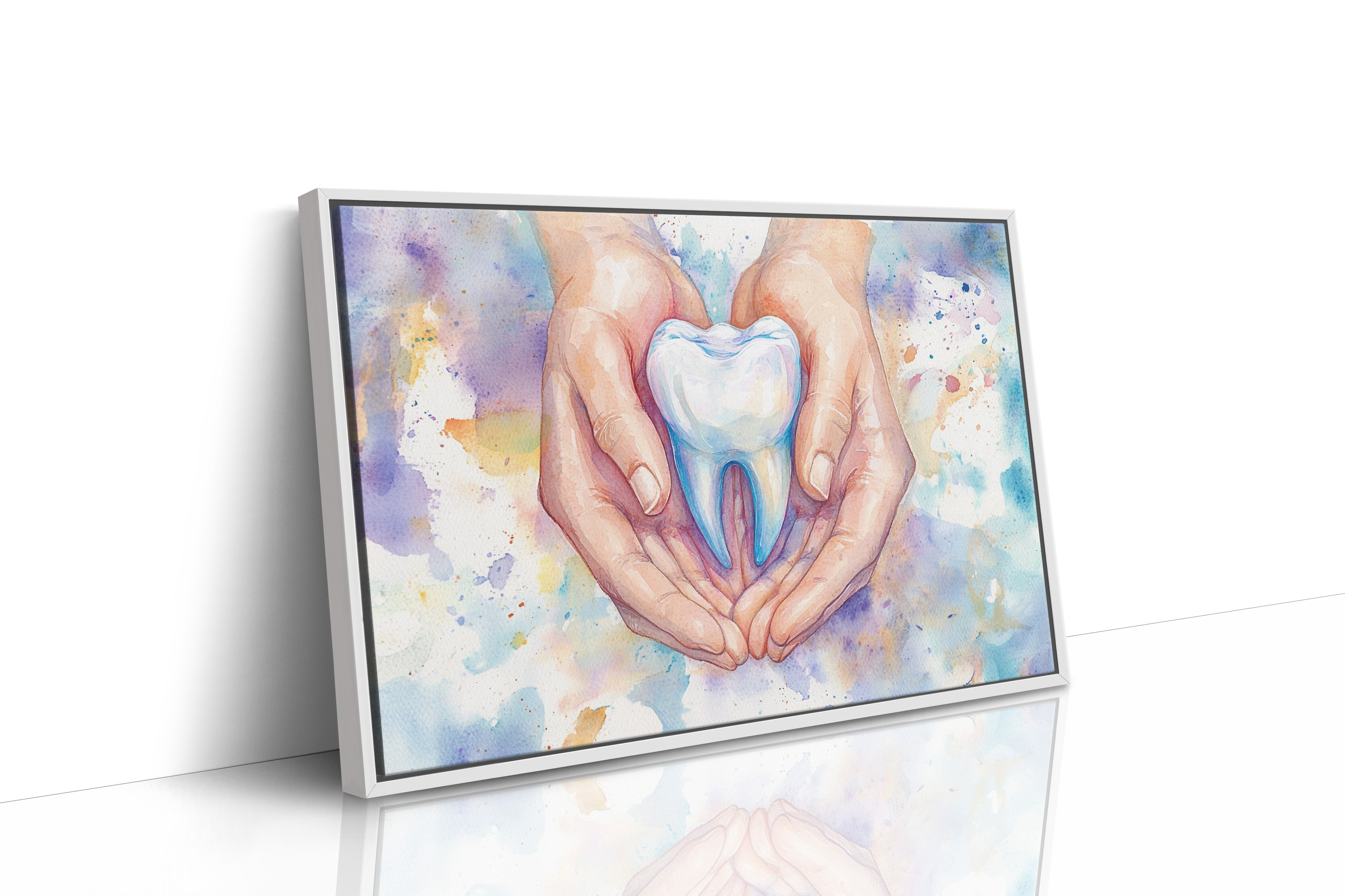 Gentle Hands Hold Healing Light