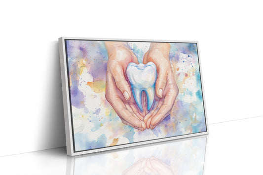 Gentle Hands Hold Healing Light