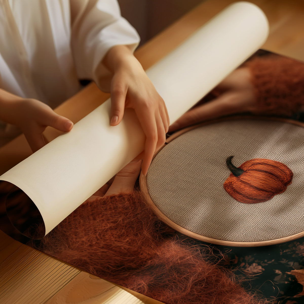 Sew Gourd, Sew Gourd, rolled matte poster print