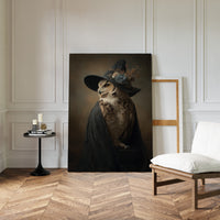 Elegance in Feathers and Fabric
