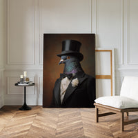 Dapper Feathers and Timeless Elegance