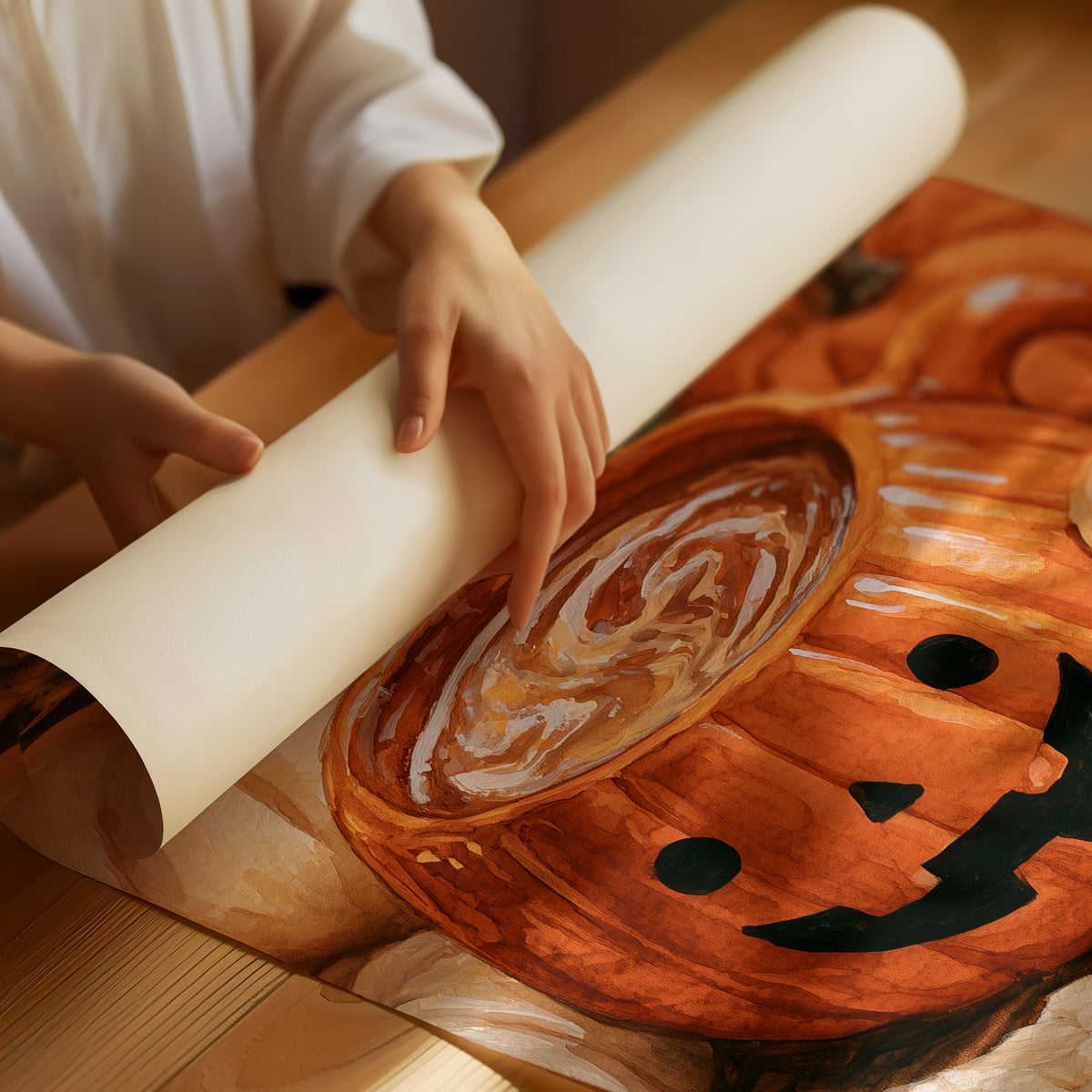 Snaggletooth Sips And Sweet Treats, rolled matte poster print