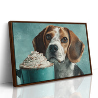 Beagle with Whipped Cocoa