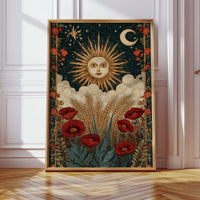 Harvest Beneath Celestial Gaze