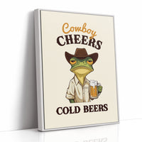 Cowboy Cheers Cold Beers