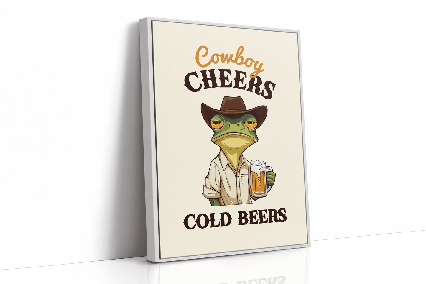 Cowboy Cheers Cold Beers