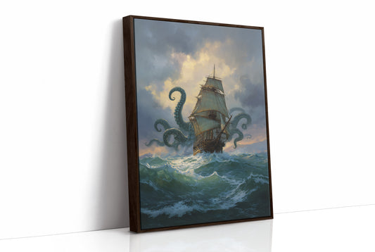 Tentacles Embrace Seafarer's Journey