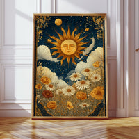 Sunlit Serenade Among Blossoms