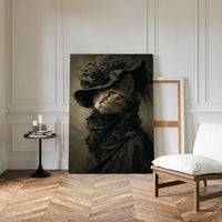 A Cat's Elegance Unveiled
