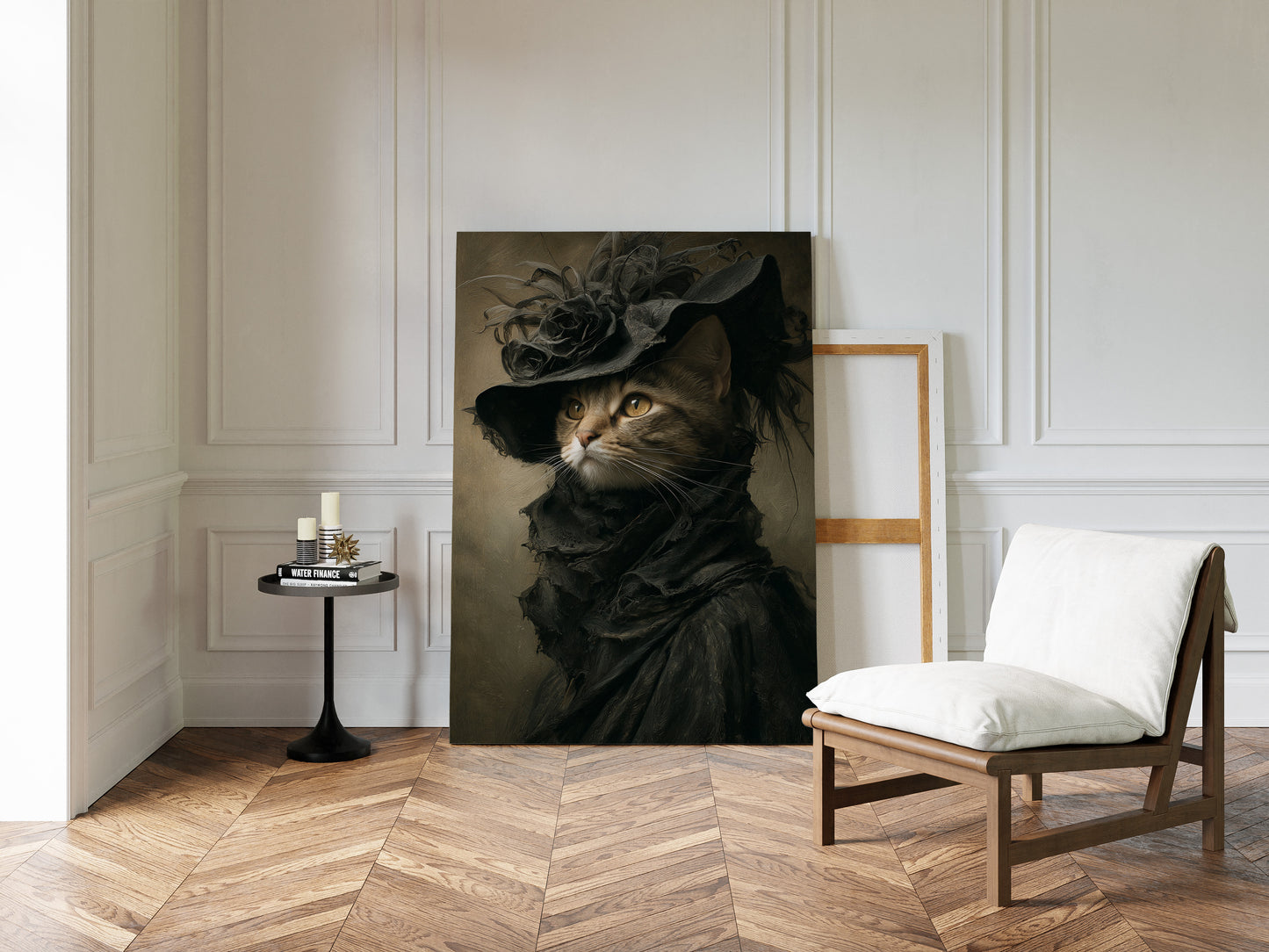 A Cat's Elegance Unveiled