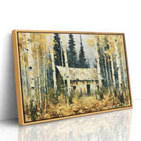 Cabin Lost in the Birches