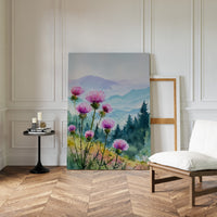 Blooming Hillsides in Morning Light