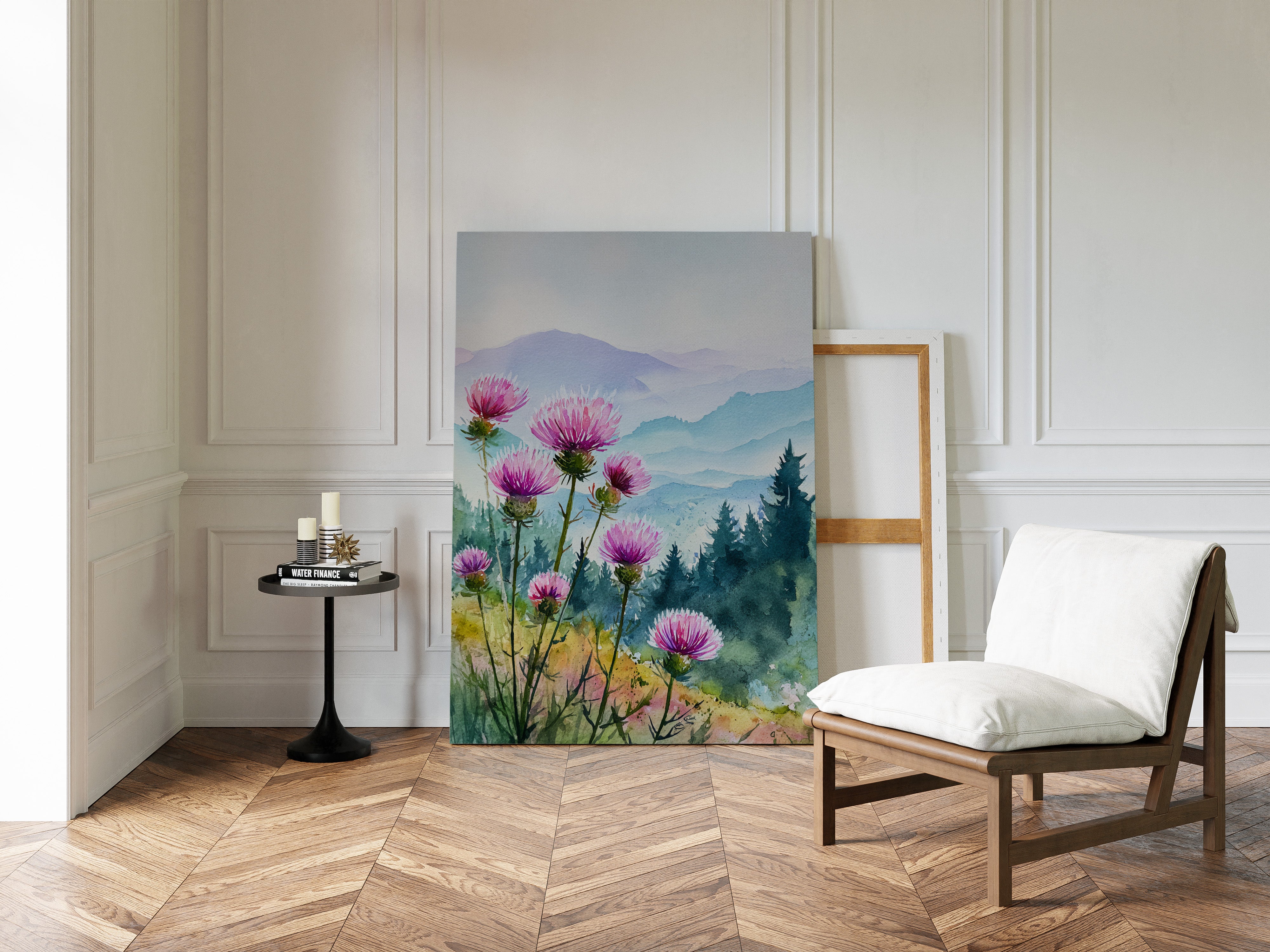 Blooming Hillsides in Morning Light