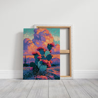 Prickly Pear at Sunset Bloom