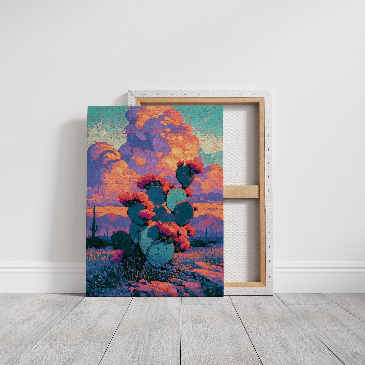 Prickly Pear at Sunset Bloom