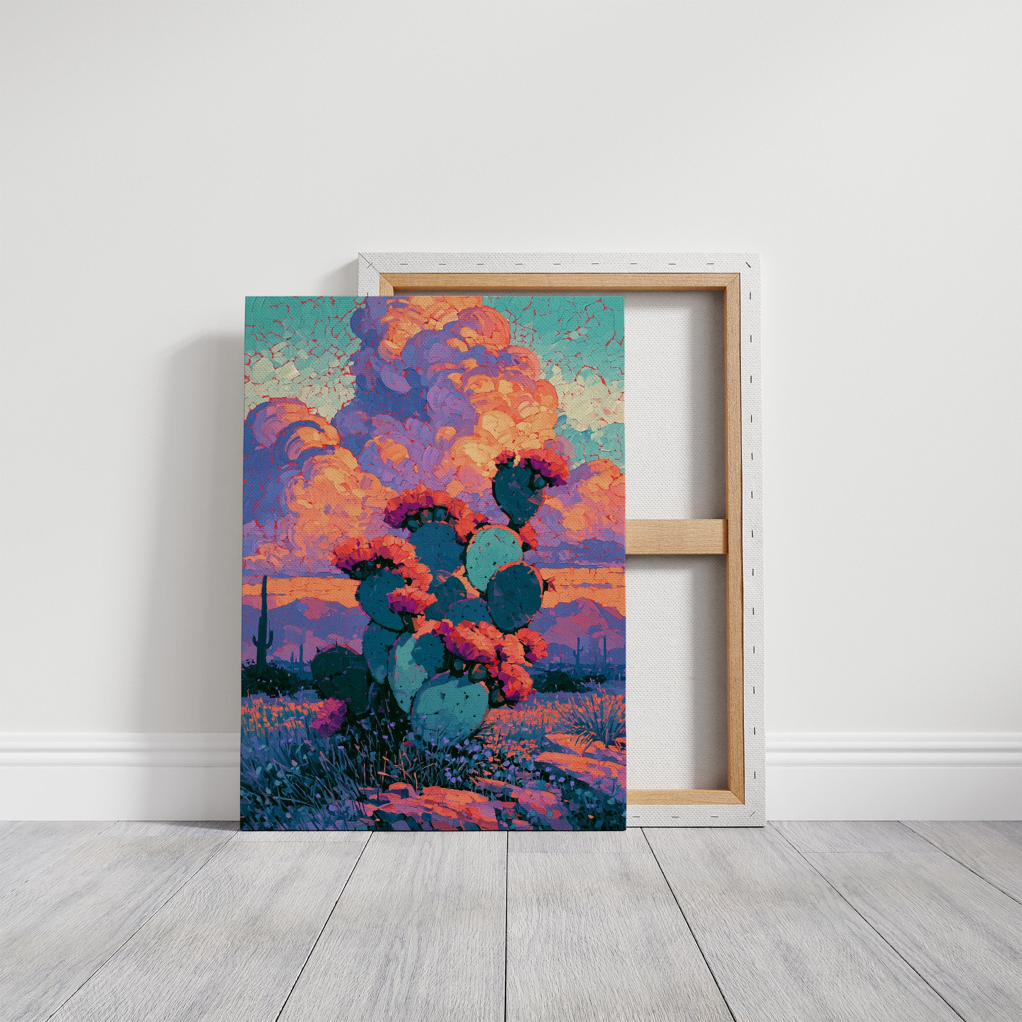 Prickly Pear at Sunset Bloom