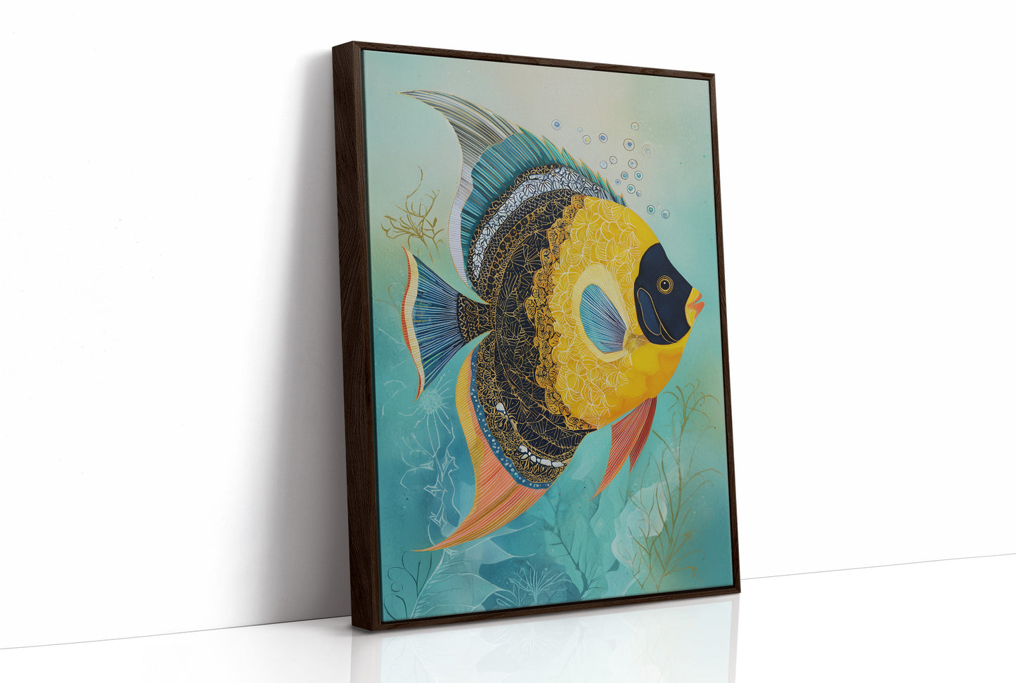 Golden Guardian of Aqua Depths