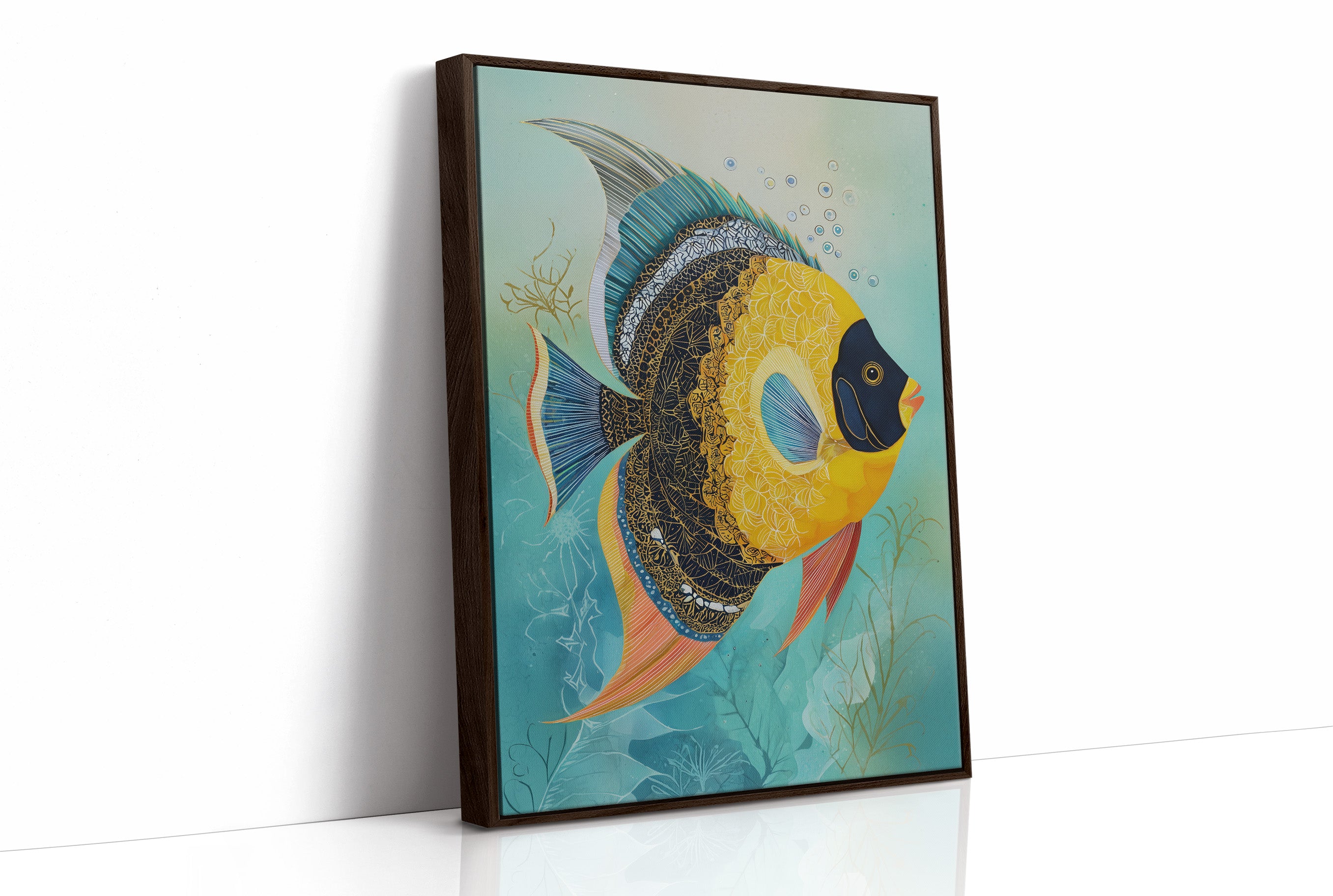 Golden Guardian of Aqua Depths