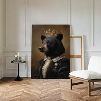 Regal Majesty in Woodland Silence