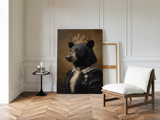 Regal Majesty in Woodland Silence
