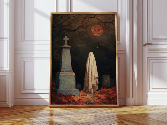 Beneath the Blood Moon's Veil