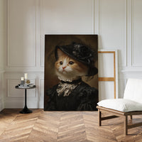 A Feline's Timeless Elegance