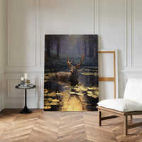 Serenity Amidst Golden Waters