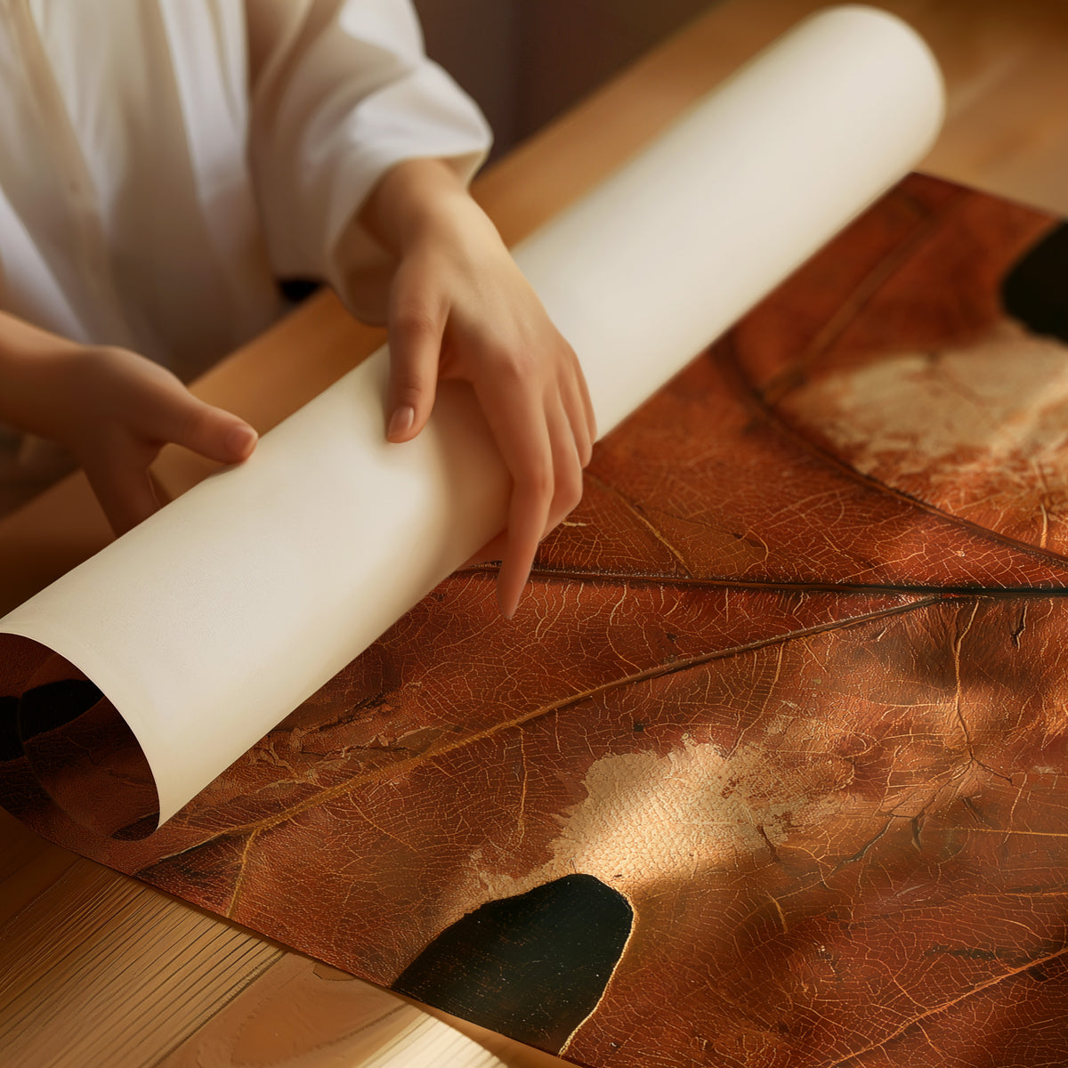 Vein Glory, rolled matte poster print