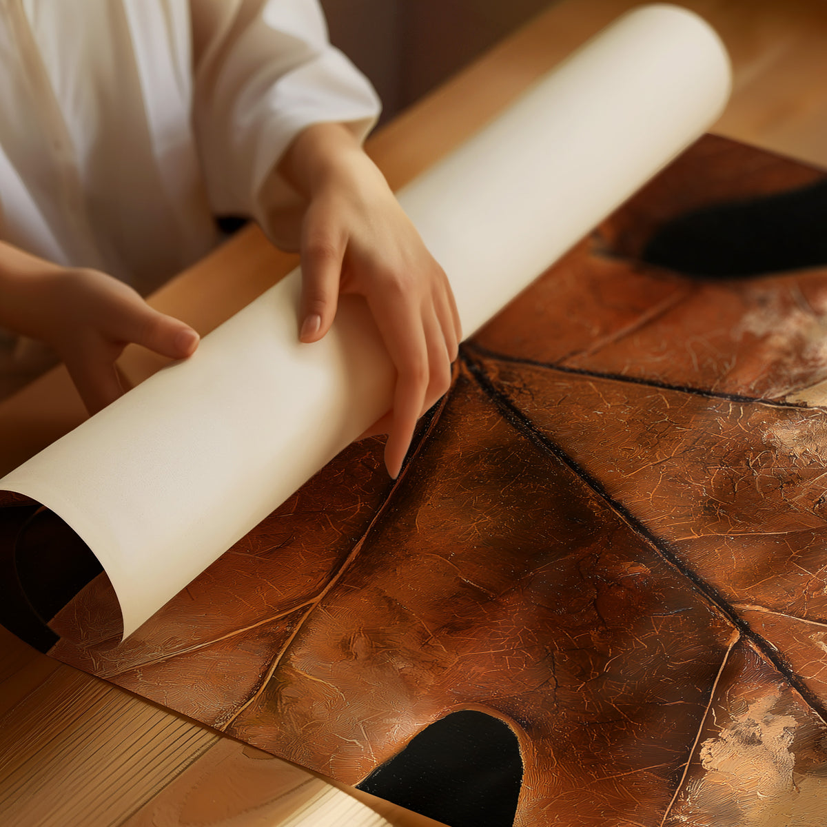 Oak ay, Ready For My Close Up, rolled matte poster print