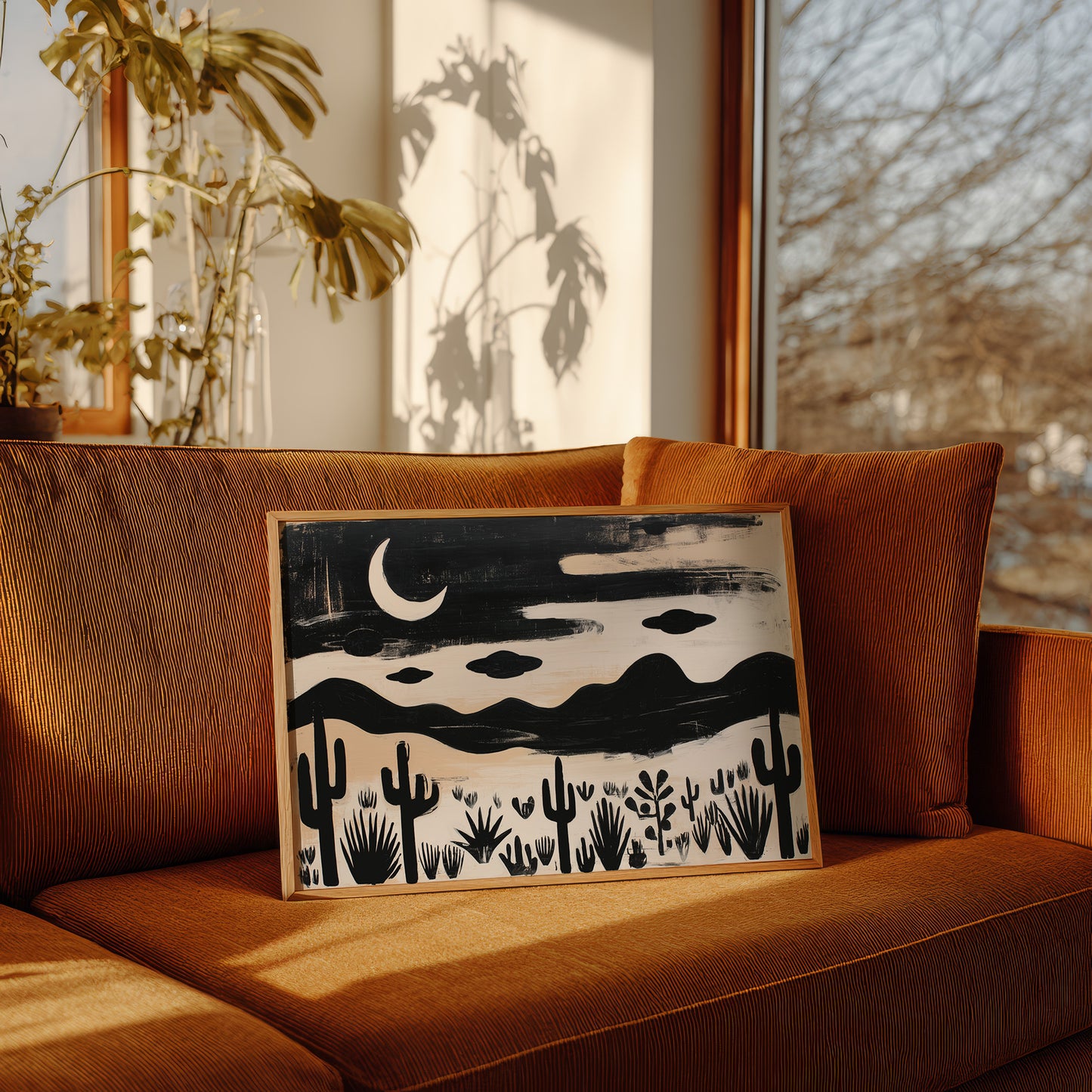 Midnight Cactus Sings Desert Lullabies