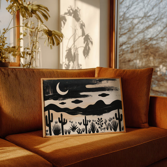 Midnight Cactus Sings Desert Lullabies