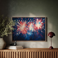 Starlight Blooms Against Midnight Blue