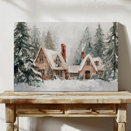Nestled Beneath Winter's Gaze