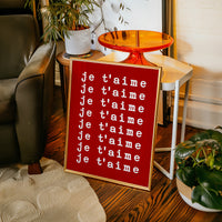 French Love Letters Paint Forever