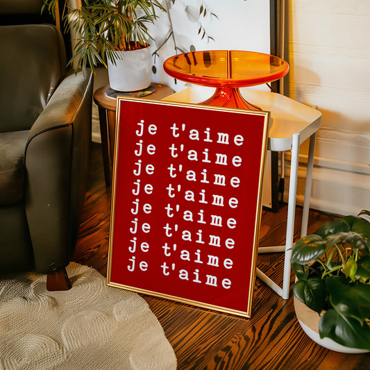French Love Letters Paint Forever