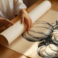 Top Gourd Takes The High Ground, rolled matte poster print