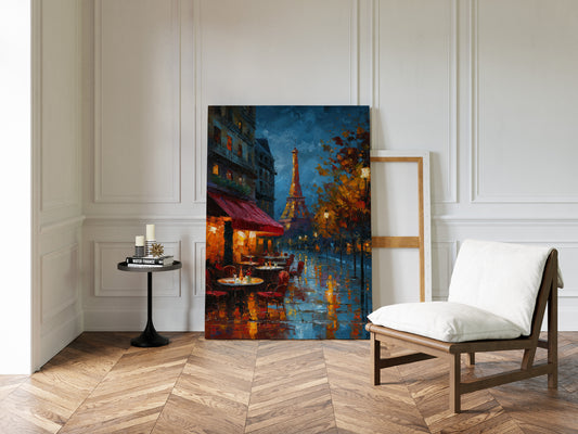 Under Parisian Lanterns' Glow