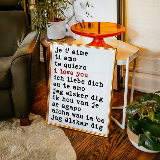 Love Speaks In Every Language