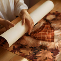 Belly Up, Leaf Pile Approved, rolled matte poster print