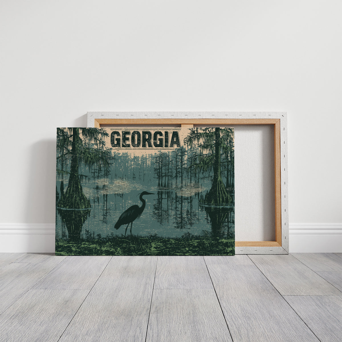 Georgia Cypress Swamp Heron