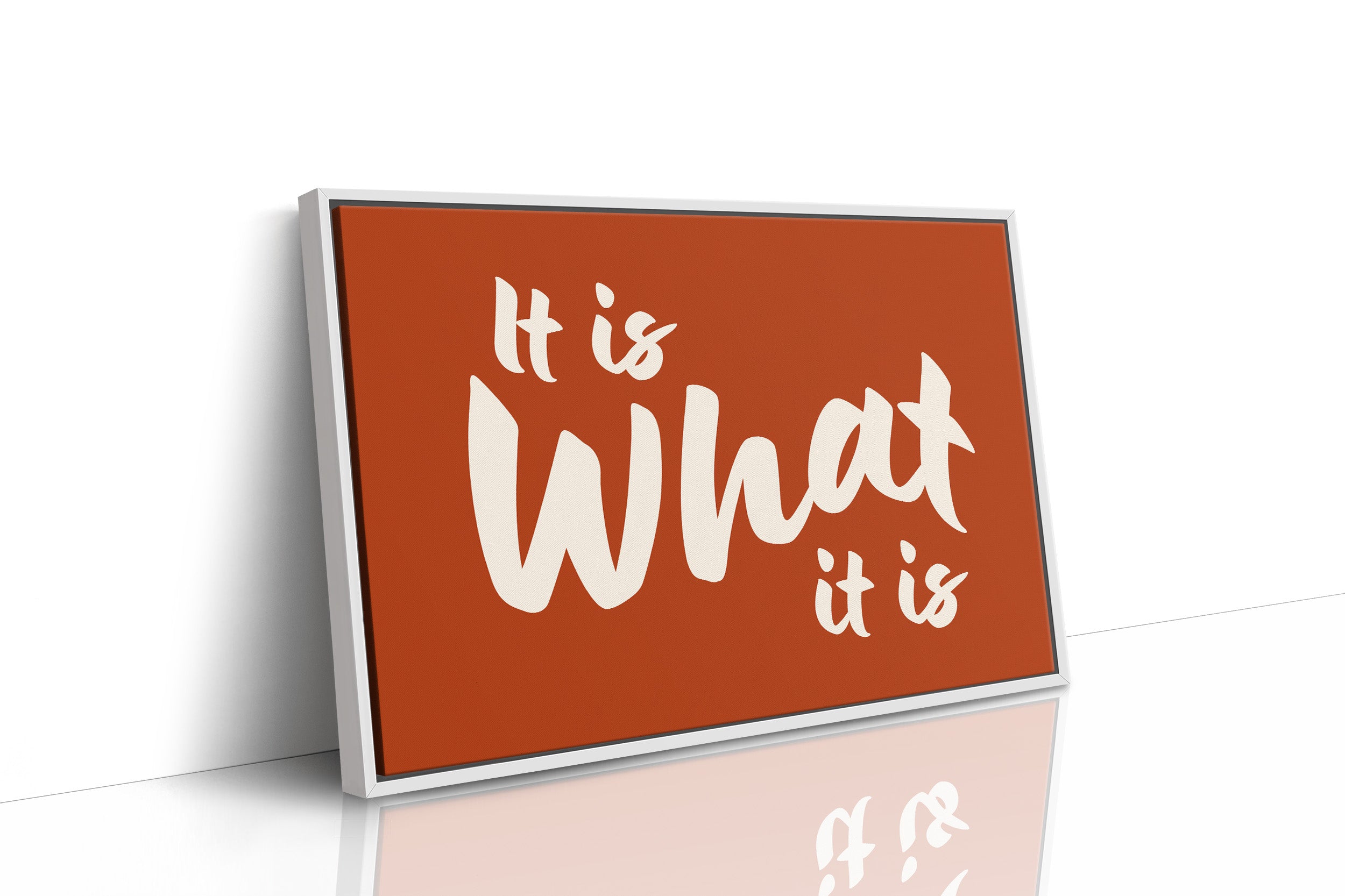 It Is What It Is Quote Art