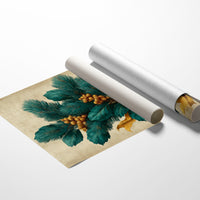 Pine Bough Tied With Gold Silk