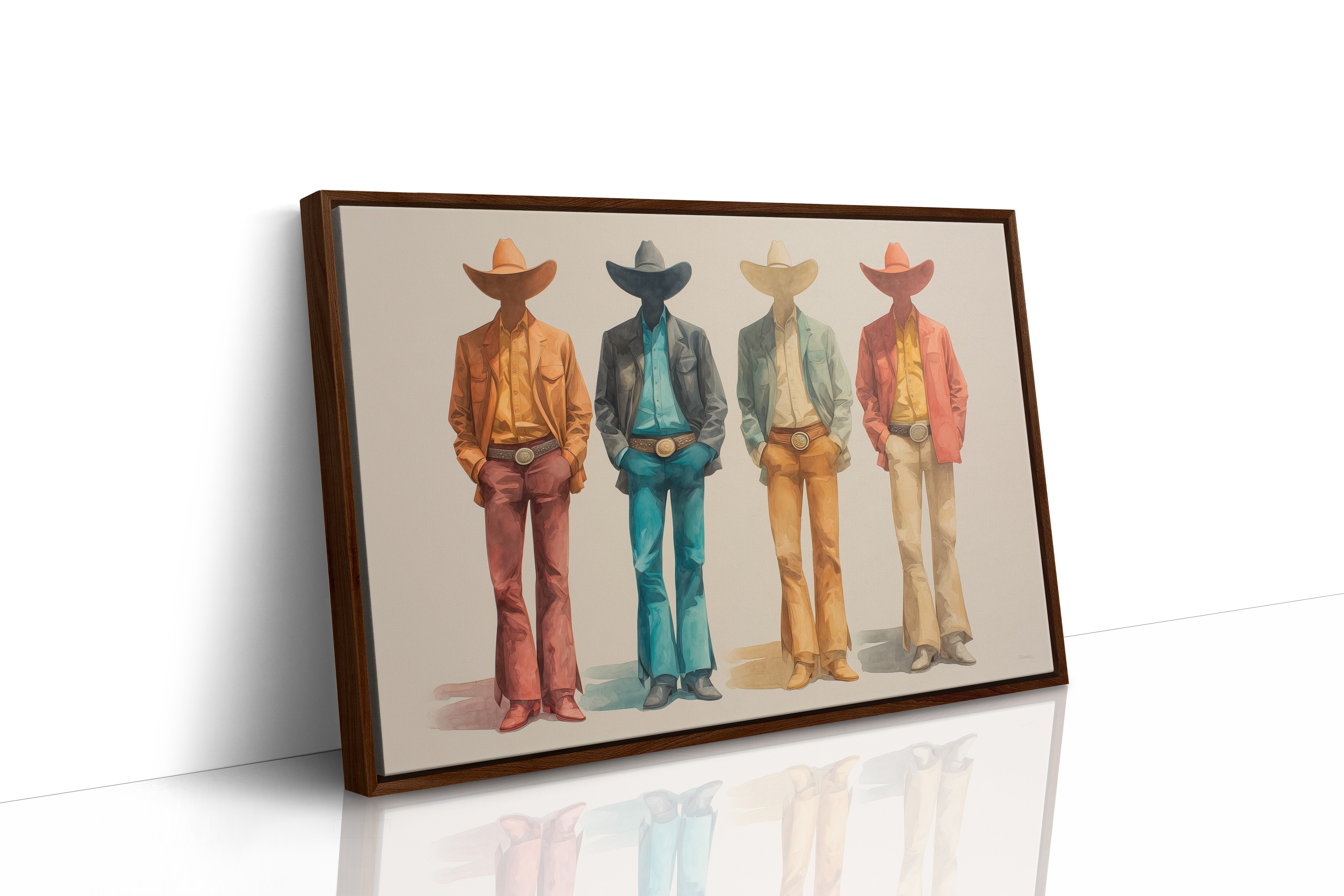 Chromatic Cowboys: Identity Through Absence