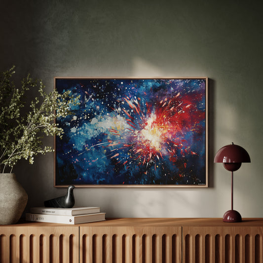Starlight Bursts Into Crimson Glory
