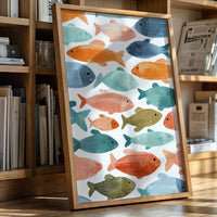 Currents of Color Beneath Waves