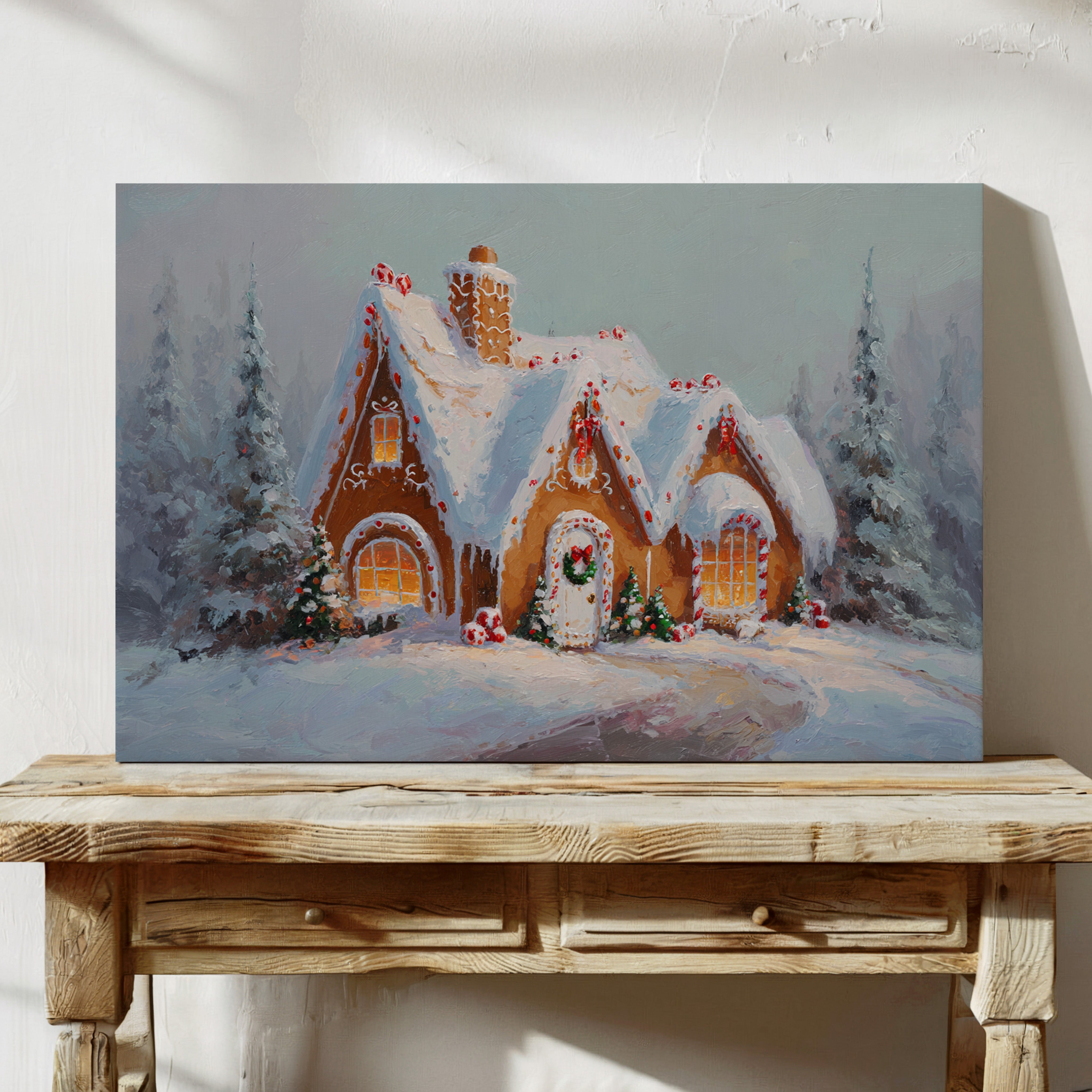 A Cottage Wrapped in Sugar Frosting