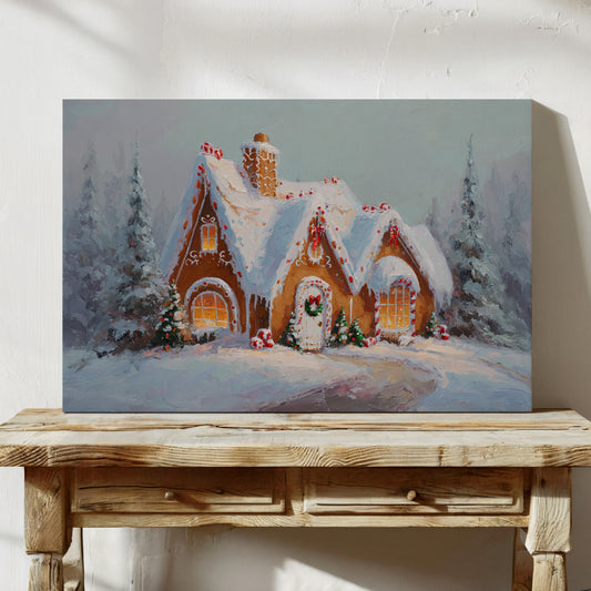 A Cottage Wrapped in Sugar Frosting